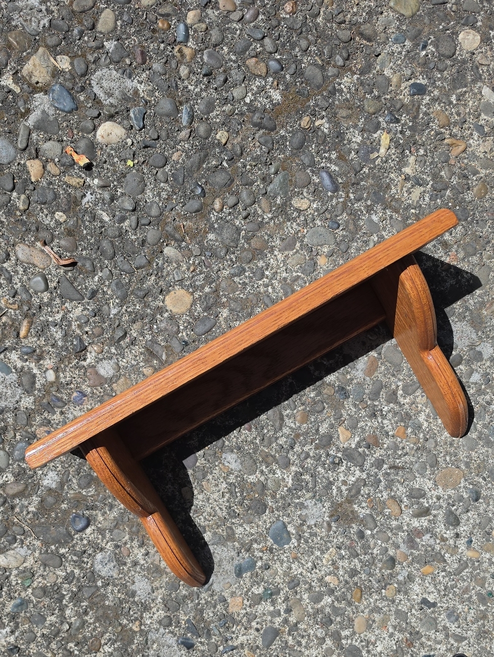Antique Wood Wall Shelf